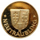 Neutraubling, Au 980/1000, 3,37 g, PROOF, medaila, Nemecko