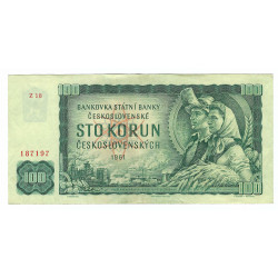 100 Kčs 1961, Z 18, 187197, Československo, F