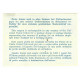 1948 CMO 9a - mezinárodní odpovědka, provizórium ručný prepis ceny 5 Kčs na 6 Kčs, 30.VIII.1948, ČSR