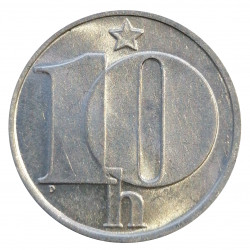 10 halier 1974, Československo 1960 - 1990