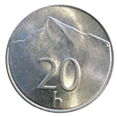 20 halier 1999, Mincovňa Kremnica, Slovenská republika