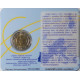2 € 2009 - 10. výročie vzniku hospodárskej a menovej únie, coincard, Slovenská republika