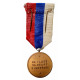 Rád SNP 1944, I. typ stuhy - biela, modrá, červená, pamätná medaila, Československo