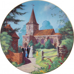 Dekoračný tanier, Marrietina svadba, Darling Buds of May, Anglicko