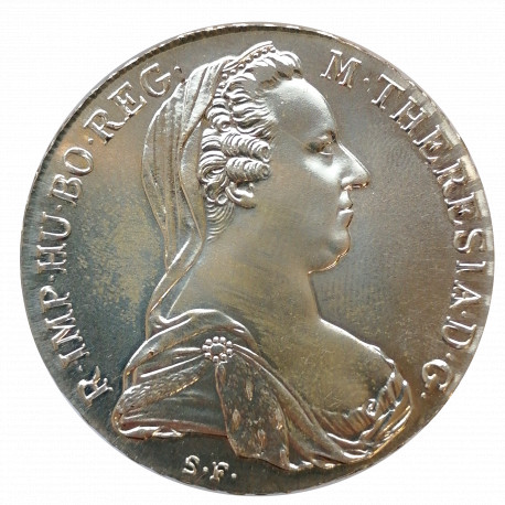 1780 S.F. Levanský toliar, Mária Terézia, NOVORAZBA