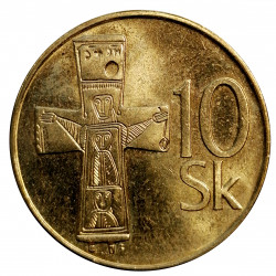 10 korún, 1994, Slovenská republika