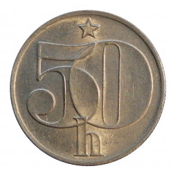 50 halier 1988, Československo 1960 - 1990