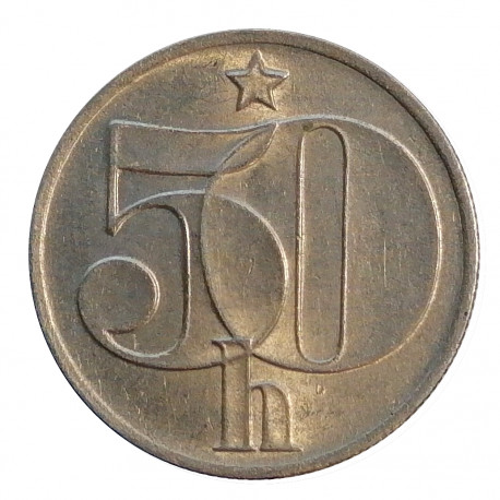 50 halier 1988, Československo 1960 - 1990