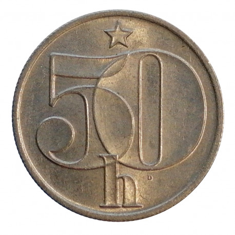 50 halier 1987, Československo 1960 - 1990