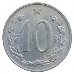 10 halier 1971, Československo 1960 - 1990