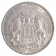 3 mark 1910 J, Ag 900/1000, 16,65 g, Hamburg, Nemecko