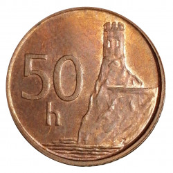 50 halier 2000, Mincovňa Kremnica, Slovenská republika