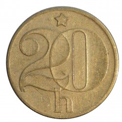 20 halier 1981, Československo 1960 - 1990