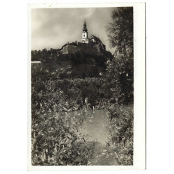1943 - Nitra, Slovakotour, čiernobiela fotopohľadnica, Slovenský štát
