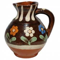 Minidžbánik s fialkami, Pozdišovská keramika, Československo