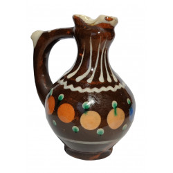 Minidžbánik s farebnými guličkami, Pozdišovská keramika, Československo