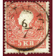 13 I a - 1858, 5 kreuzer, Freimarken: Kaiser Franz Joseph, ʘ, Rakúsko