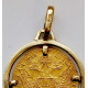 1915 dukát - Au 986/1000 - 3,49 g, obruba, punc - Au 585/1000 - 2,48 g, 5,97 g, novorazba, Viedeň, Rakúsko