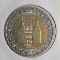 2 euro 2006 J, Schleswig - Holstein, Nemecko