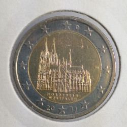 2 euro 2011 D, North Rhine Westfalia, Nemecko