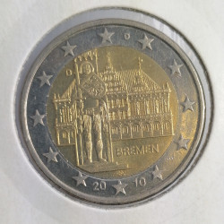 2 euro 2010 D, Bremen, Nemecko