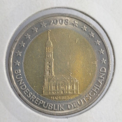 2 euro 2008 F, Hamburg, Nemecko
