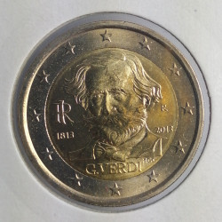 2 euro 2013, 200th Birthday of Giuseppe Verdi, Taliansko