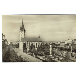 1955 - Prešov, čiernobiela fotopohľadnica, Československo