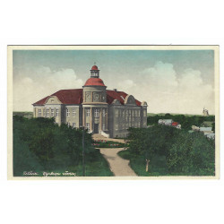 Vyskupų rūmai, Telšiai, Litva, kolorovaná pohľadnica, neprešla poštou
