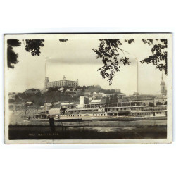 1941 - Bratislava, Slovakotour, čiernobiela fotopohľadnica s otváracím oknom s miniobrázkami, Slovenský štát