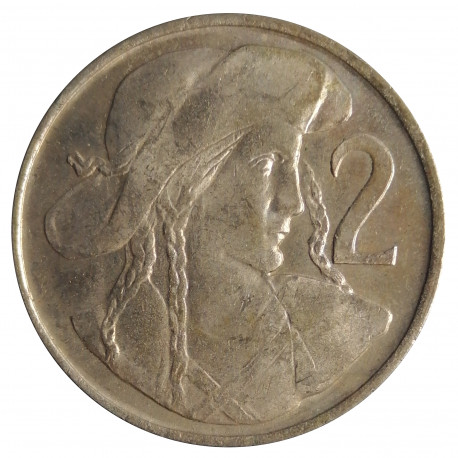 2 koruna 1947, J. Wagner, Československo (1945 - 1953)