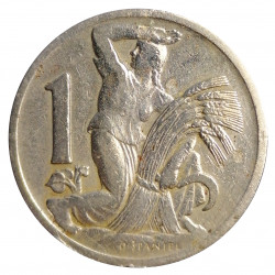 1 koruna 1925, O. Španiel, Československo (1918 - 1939)