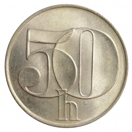 50 halier, 1992, Československá federatívna republika