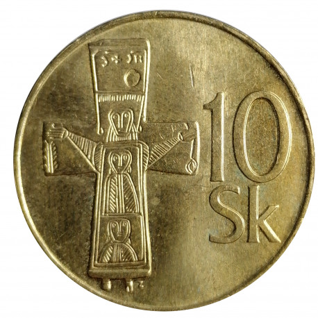 10 korún, 2003, Slovenská republika