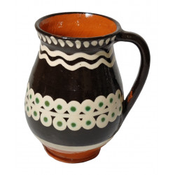 Džbán, guličky, Pozdišovská keramika (3)