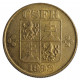 1 koruna, 1992, Československá federatívna republika