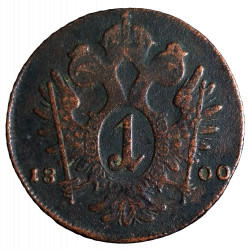 1 Kr 1800 A, Viedeň, František II., Rakúsko Uhorsko