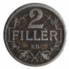 2 fillér 1917 K.B., Karol I., Rakúsko - Uhorsko