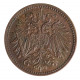 1 halier, 1916, b.z., starý znak, František Jozef I., Rakúsko - Uhorsko