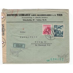 22. V. 1942 Bratislava, LIETADLOM, cenzúra, celistvosť, Slovenský štát