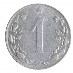 1953 - 1 halier, Československo 1953 - 1960