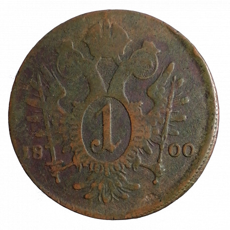 1 Kr 1800 B, Kremnica, František II., Rakúsko Uhorsko