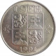 5 koruna, 1991, Kremnica, Československá federatívna republika