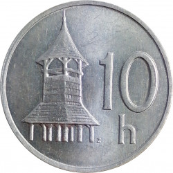 10 halier 1994, Mincovňa Kremnica, Slovensko 1993 - 2008