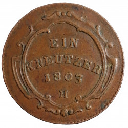 1 Kr 1803 H, Günzburg, František II., Rakúsko Uhorsko