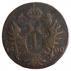 1 Kr 1800 E, Kráľovský Belehrad, František II., Rakúsko Uhorsko