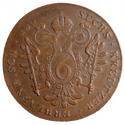 6 Kr 1800 B, Kremnica, František II., Rakúsko - Uhorsko