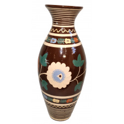 Váza kvietkovaná, Pozdišovská keramika, Československo