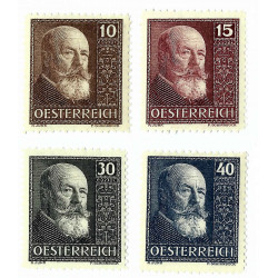 494-497 - 1928, 10 Jahre Republik, *, Rakúsko