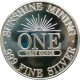1985 Sunshine Mining, 1 OZ. fine silver, 999/1000, investičná minca, PROOF, striebro, USA (4)